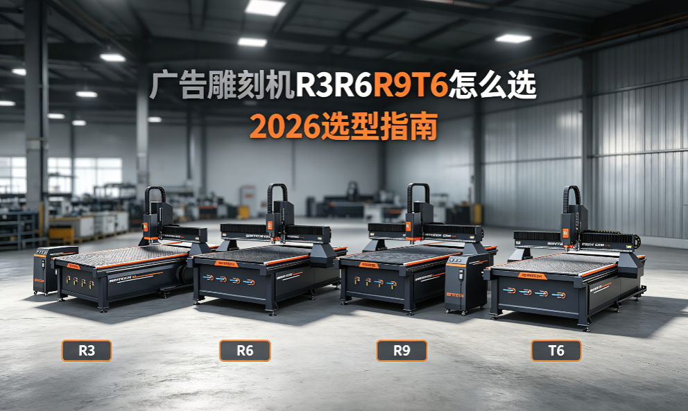 广告雕刻机 R3/R6/T6 选型对比